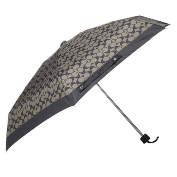 Coach Accessories - NWT Coach Signature Mini Umbrella